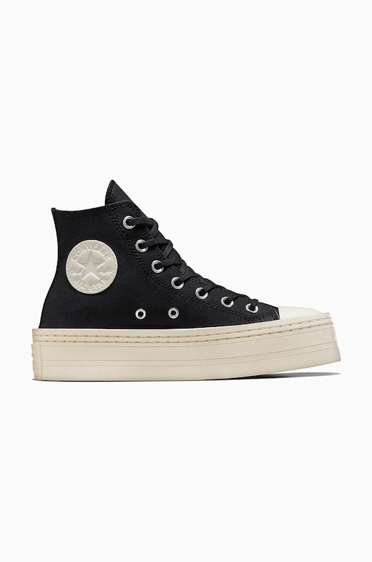 Converse trampki Chuck Taylor All Star Modern Lift platforma czarny A06141C