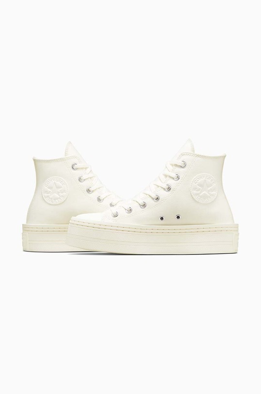 Converse teniși Chuck Taylor All Star Modern Lift alb A06140C