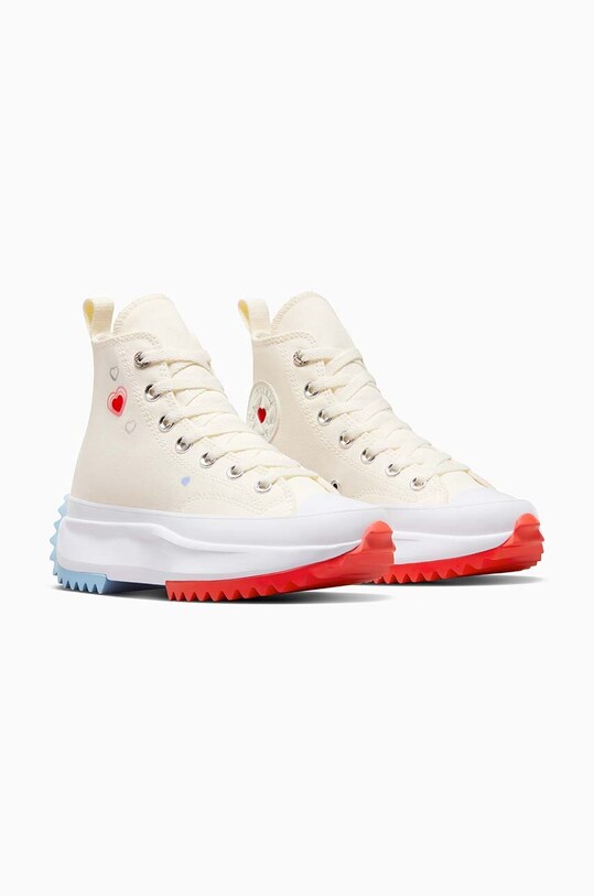 Πάνινα παπούτσια Converse Run Star Hike Platform Y2K Heart A09214C μπεζ SS24