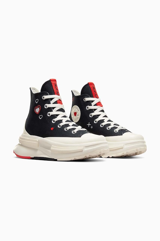 Kecky Converse Run Star Legacy CX Platform Y2K Heart A09112C černá AW24