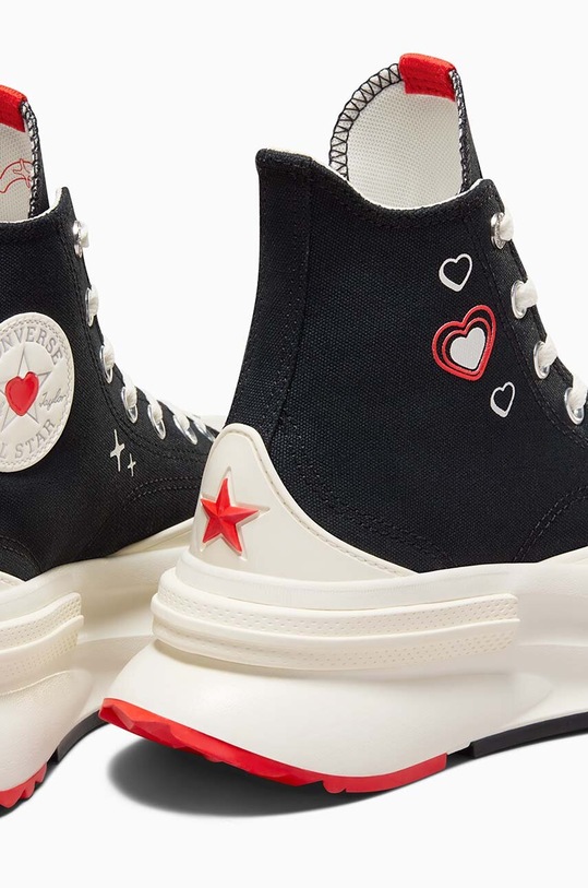Kecky Converse Run Star Legacy CX Platform Y2K Heart A09112C černá