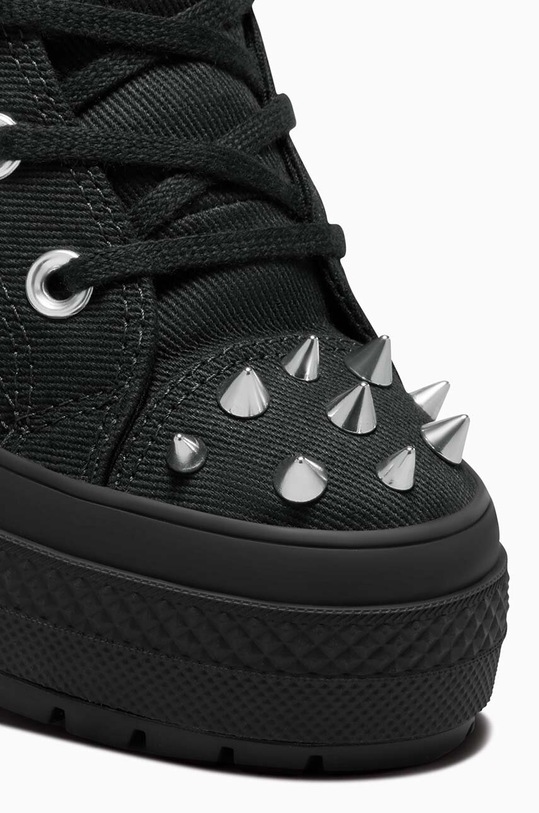 Obuwie Converse trampki Chuck 70 De Luxe Heel A08103C czarny