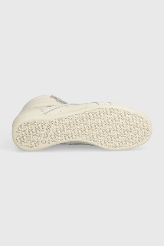 Кожаные кроссовки Reebok LTD Freestyle Hi RMIA052C99LEA0010303 бежевый