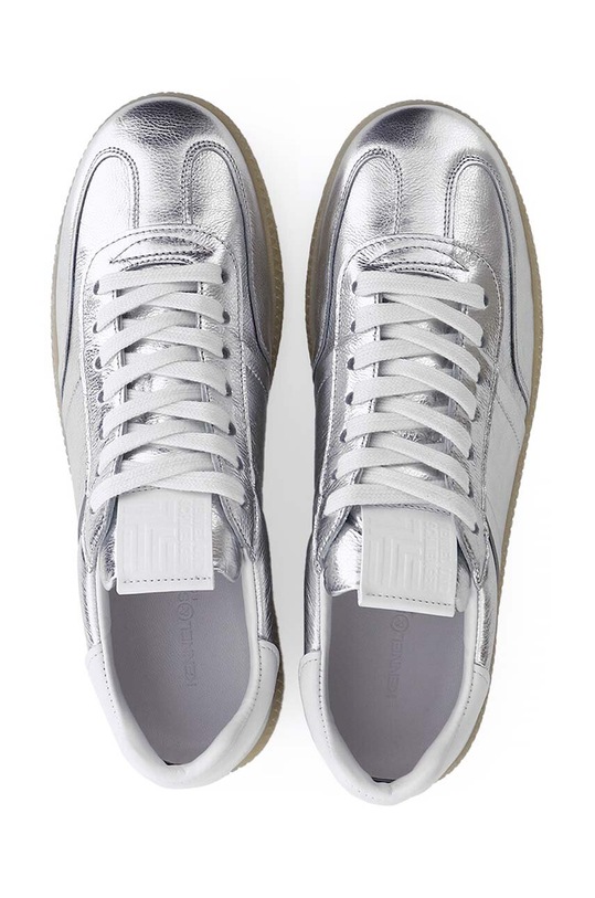 Kennel & Schmenger sneakersy skórzane Crack srebrny 31.21500.612