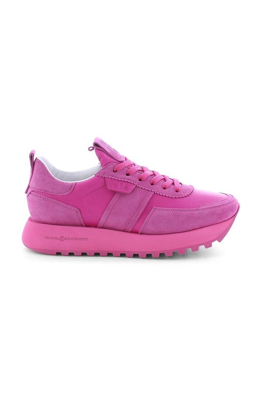Kennel & Schmenger sneakersy skórzane Tonic skóra zamszowa różowy 31.24210.499