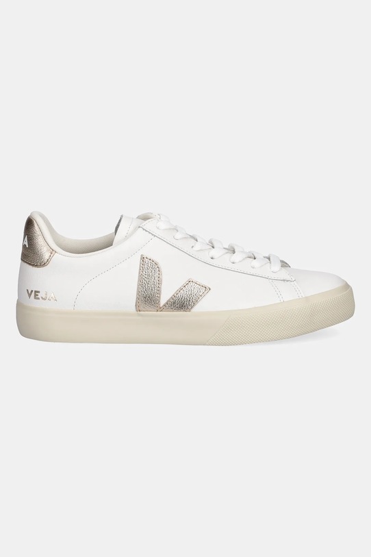 Kožené tenisky Veja Campo CP0503495A bílá SS25
