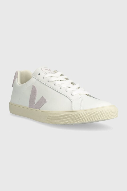 Veja sneakers din piele Esplar Logo EO0203511A alb SS25