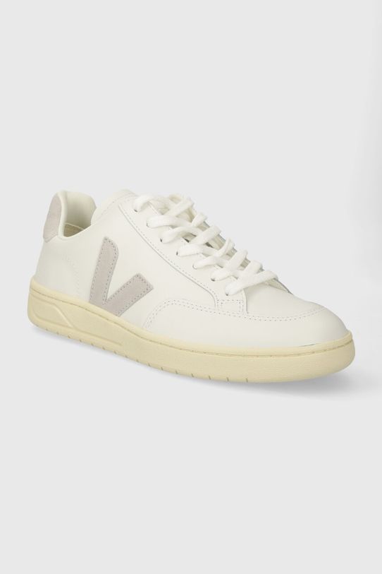 Veja sneakers din piele V-12 piele întoarsă alb XD0203484A