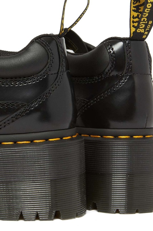 Dr. Martens pantofi de piele 5i Quad Max negru DM31423001