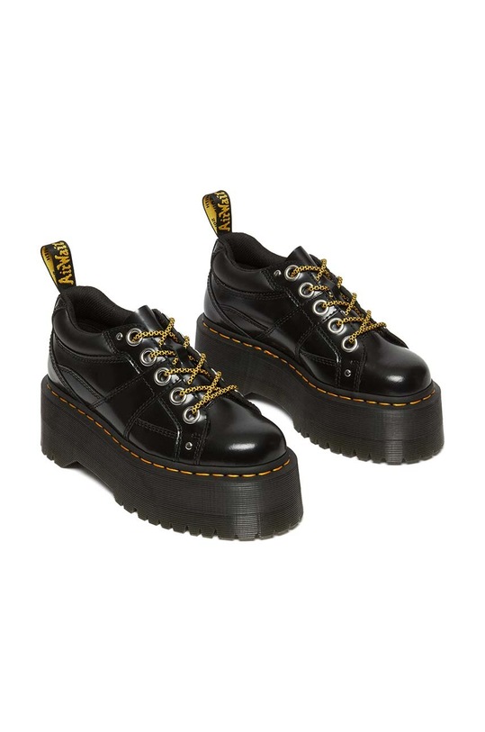 Dr. Martens pantofi de piele 5i Quad Max DM31423001 negru