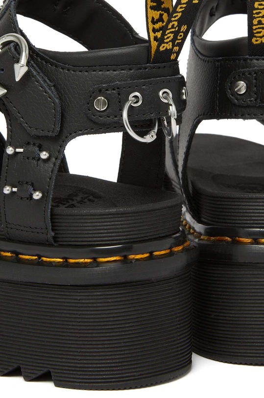 Шкіряні сандалі Dr. Martens Blaire Quad Hardware чорний DM31533001
