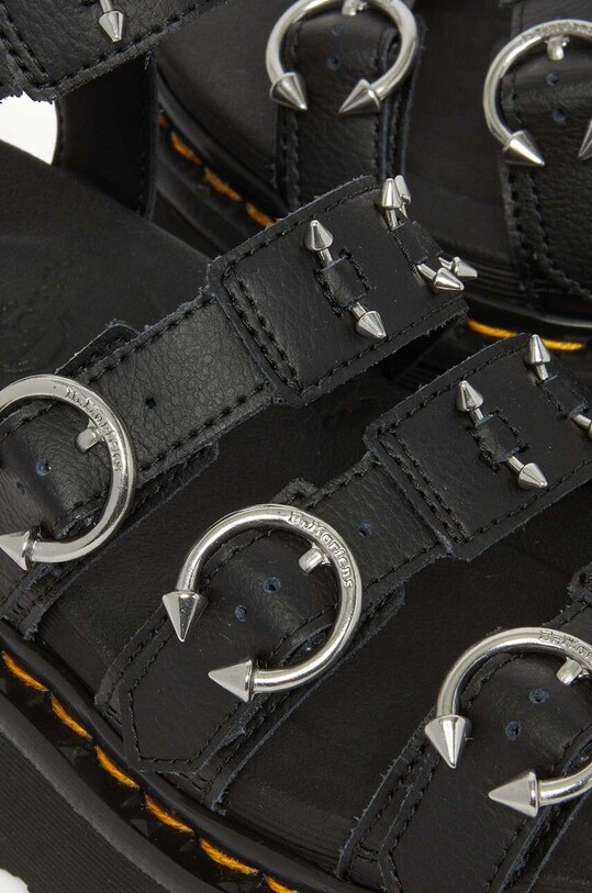 Шкіряні сандалі Dr. Martens Blaire Quad Hardware DM31533001 чорний