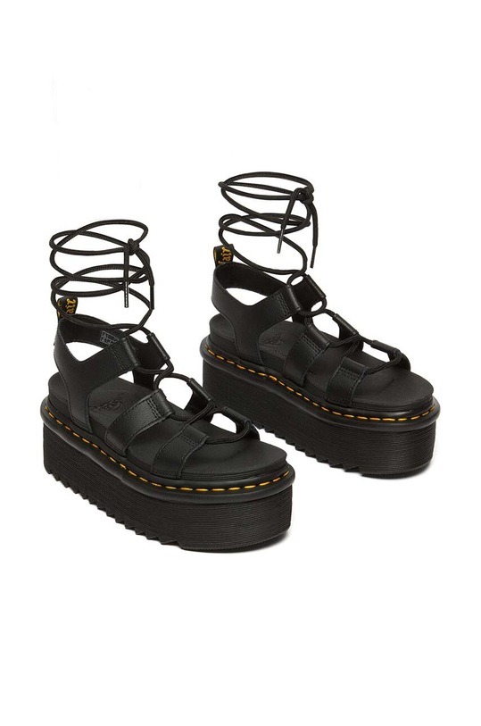 Dr. Martens sandali in pelle Nartilla XL DM31538001 nero SS24