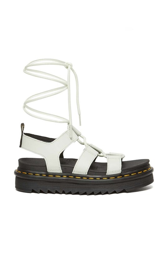Dr. Martens sandały skórzane Nartilla platforma zielony DM31617763