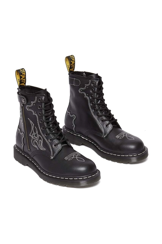 Kožené workery Dr. Martens 1460 Gothic Americana DM31624001 černá