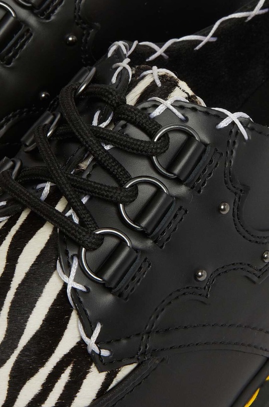 Kožené polobotky Dr. Martens Ramsey Quad 3i DM31679195 černá