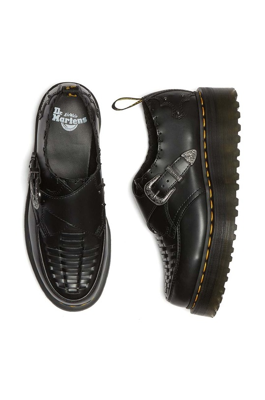 Dr. Martens leather shoes Ramsey Quad Monk DM31680001