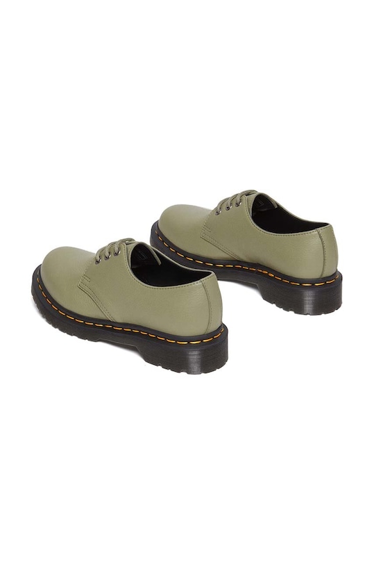 Boty Kožené polobotky Dr. Martens 1461 DM31696357 zelená