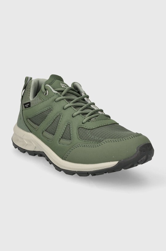 Jack Wolfskin pantofi Woodland 2 Texapore 4051341 verde SS25