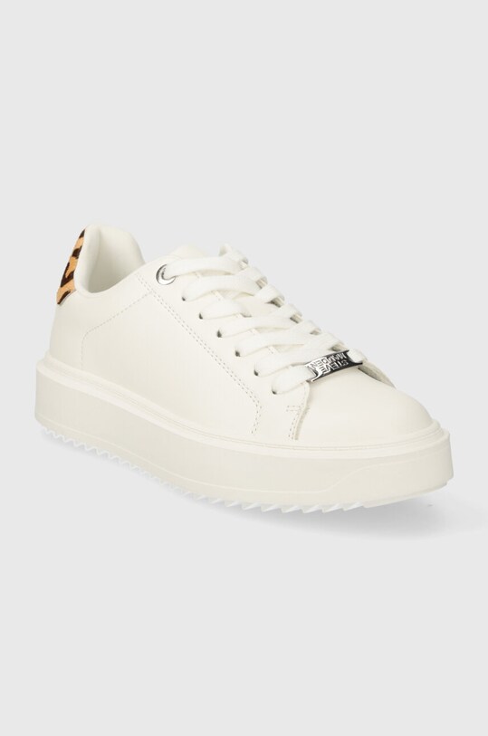 Steve Madden sneakersy skórzane dziecięce Catcher SM11002284.969 biały SS24