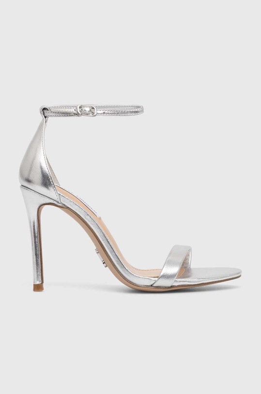 Steve Madden sandali in pelle Tecy pelle fiore argento SM11002956.047