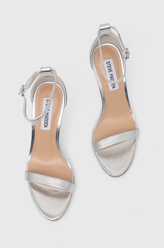 Steve Madden sandali in pelle Tecy argento SM11002956.047