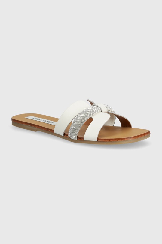 Steve Madden papuci Edriah piele alb SM11002559.077