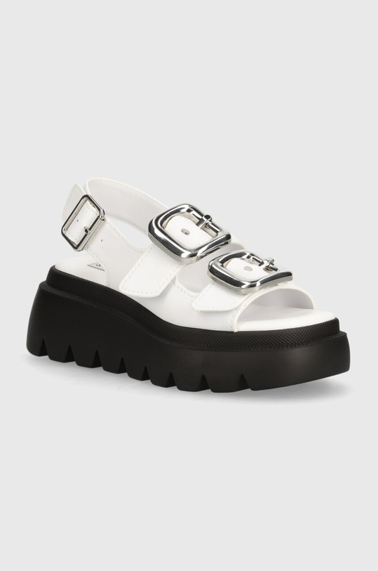 Steve Madden sandale de piele Transporter platformă alb SM11003060.16Y