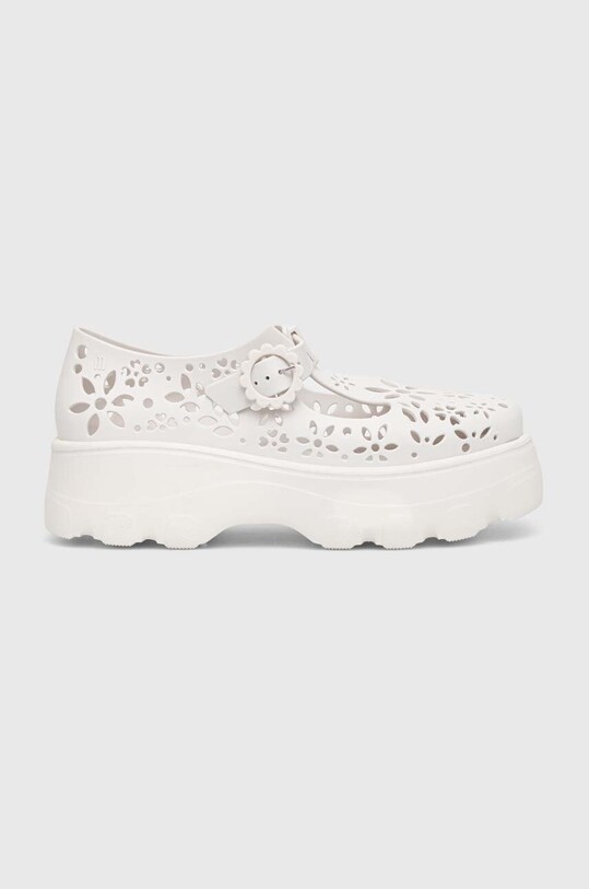 Melissa félcipő MELISSA KICK OFF LACE AD szintetikus fehér M.33995.AQ881