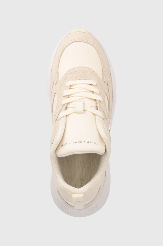 Кросівки Tommy Hilfiger CHUNKY RUNNER STRIPES бежевий FW0FW07815