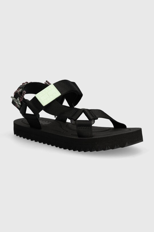 Сандалии Tommy Jeans TJW EVA SANDAL венский чёрный EN0EN02530