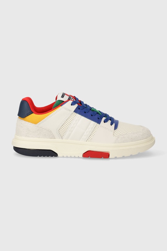 Tommy Jeans sneakersy skórzane THE BROOKLYN ARCHIVE GAMES EN0EN02647 multicolor SS24
