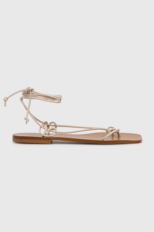 Alohas sandale de piele Misty piele bej S00696.56