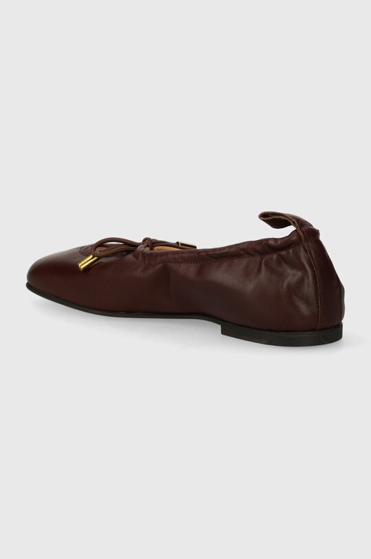 Încălțăminte Alohas balerini de piele Rosalind S100303.02 maro