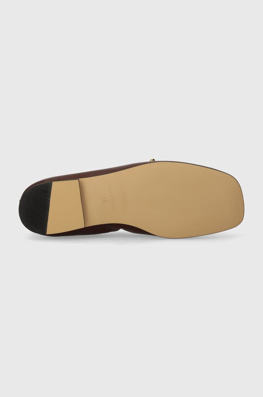 Alohas balerini de piele Rosalind S100303.02 maro