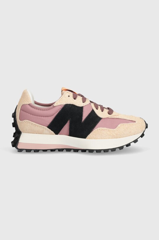 New Balance sportcipő 327 velúr bőr rózsaszín WS327WE