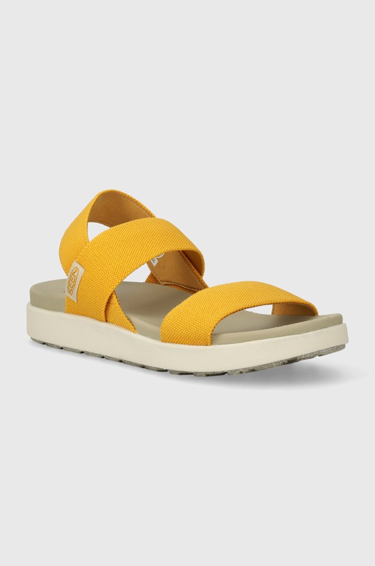 Keen sandały tekstylny żółty KE.1028539
