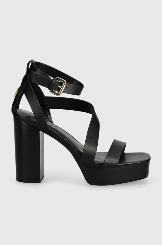 Δερμάτινα σανδάλια DKNY Ilisa K1447608.BLK μαύρο SS24