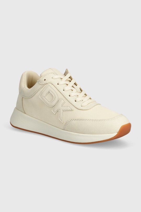 Dkny sneakers Oaks imitatie de piele intoarsa bej K1472129.BNE