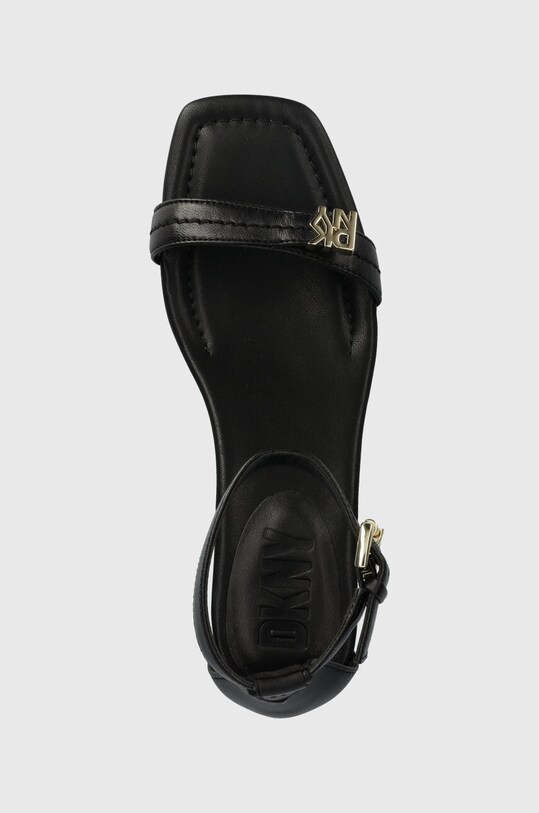 Δερμάτινα σανδάλια DKNY Ella μαύρο K1480996.BLK