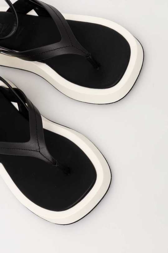 Dkny bőr szandál Ilianna K1493527.BLK fekete