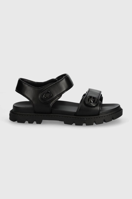 Coach sandały Brynn CS094.BLK czarny SS24