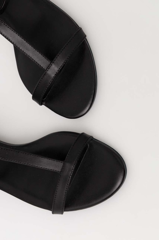 Patrizia Pepe bőr szandál fekete 2X0017.L048.K103