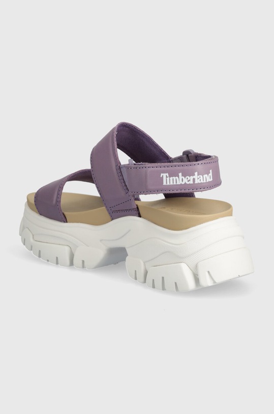 Obuwie Timberland sandały skórzane Adley Way Sandal TB0A2M79EAJ1 fioletowy