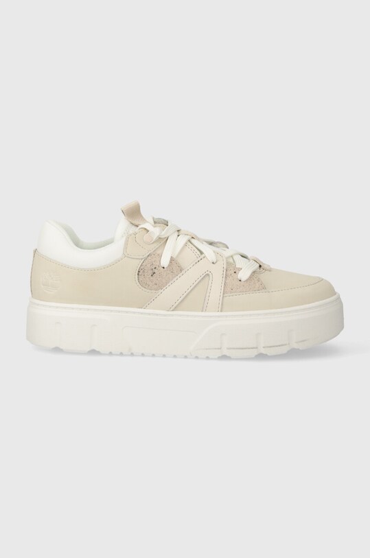 Кожени маратонки Timberland Laurel Court TB0A61DMEM31 бежов SS24