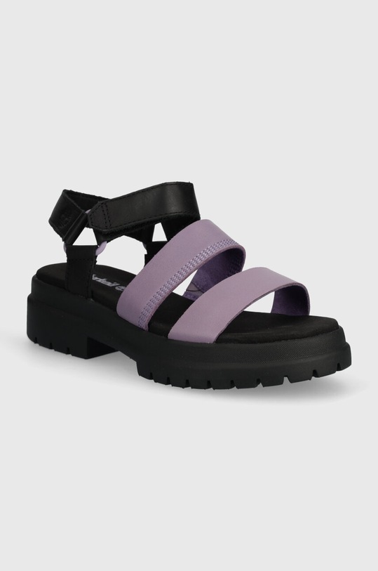 Kožené sandály Timberland London Vibe přírodní kůže fialová TB0A63GGEAJ1