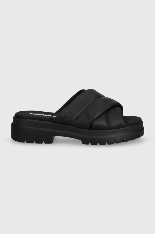 Kožené pantofle Timberland London Vibe TB0A63QZW021 černá SS24