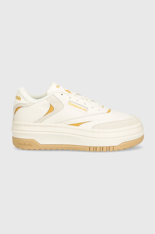 Reebok Classic sneakersy skórzane Club C 100074265 beżowy SS24