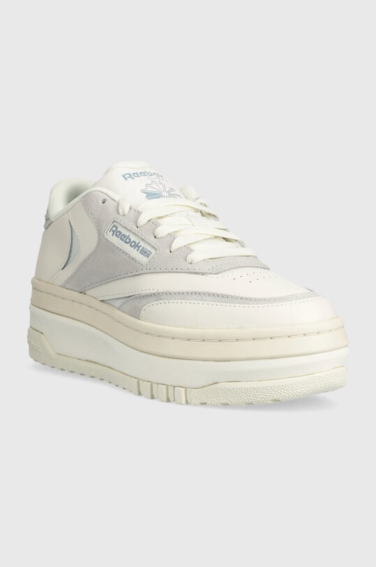Reebok Classic sneakersy skórzane CLUB C 100074260 beżowy SS24