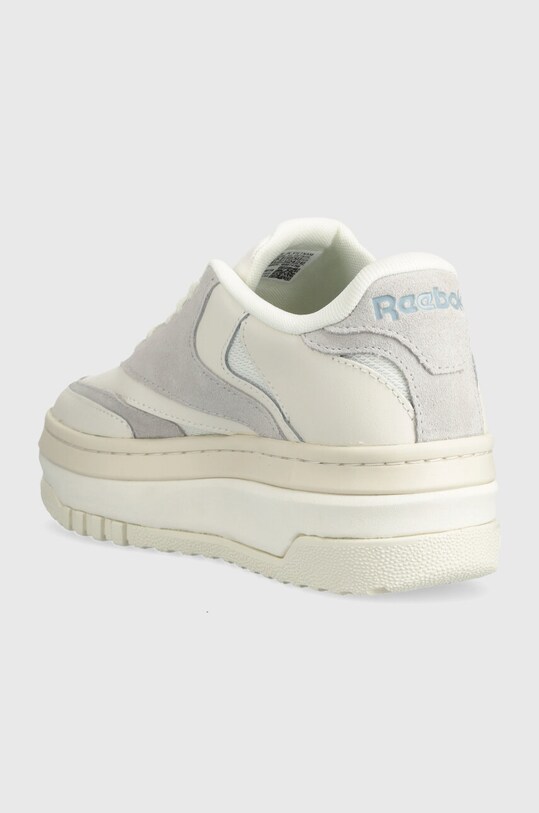 Obuwie Reebok Classic sneakersy skórzane CLUB C 100074260 beżowy